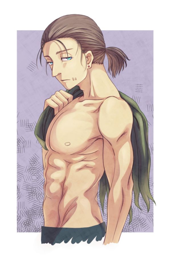 色塗りと筋肉練習